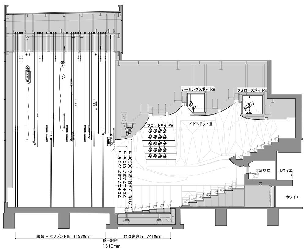 各種図面 | ご利用の案内 | 新日本造機ホール（呉市民ホール）